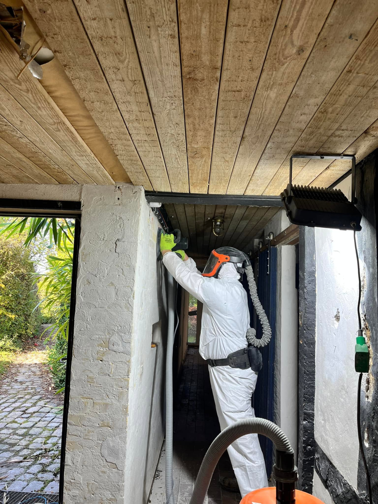 Rydning af beplantning på villagrund
